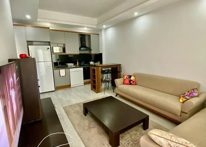 Stylish 1br Flat Pool View & 10 Min Walk To Apartment Alanya